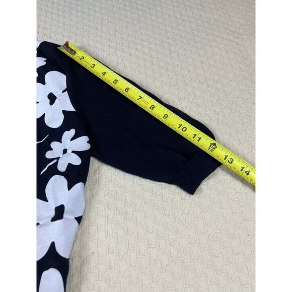 Marni Floral Cardigan Summer Edition 2014 1/2 Sleeve | Navy White | EU 40 US M - Picture 12 of 13